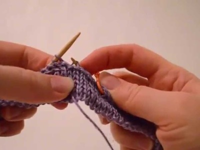 Self-hemming cast on: how to knit a seamless hem on your bottom up knitted garments