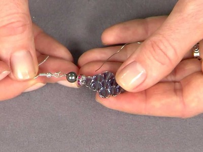 1903-1 Beads, Baubles & Jewels host Katie Hacker uses wire to stitch bead chandelier earrings
