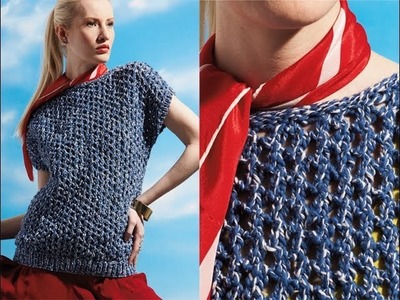 #24 Dolman Top, Vogue Knitting Early Fall 2014
