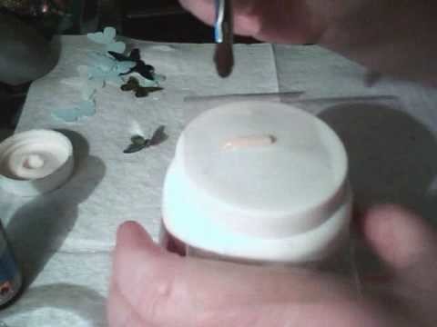 Acrylic Butterfly - How To - By Helives