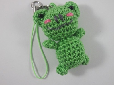 Crochet a Mini Amigurumi Frog Keychain - DIY Crafts - Guidecentral