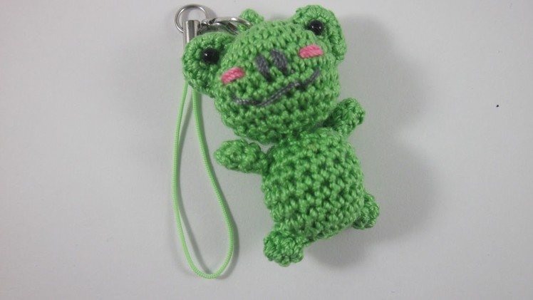 Crochet a Mini Amigurumi Frog Keychain - DIY Crafts - Guidecentral