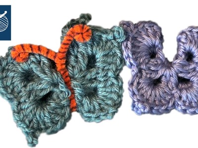 Crochet Butterfly Sadie - Left Hand Crochet Geek