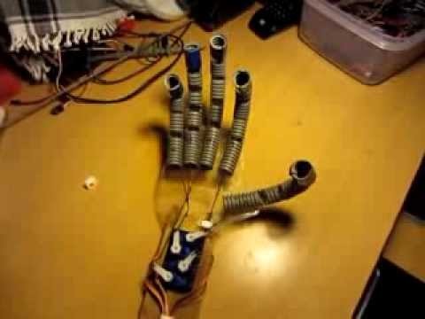 DIY Arduino Animatronic Robot Hand