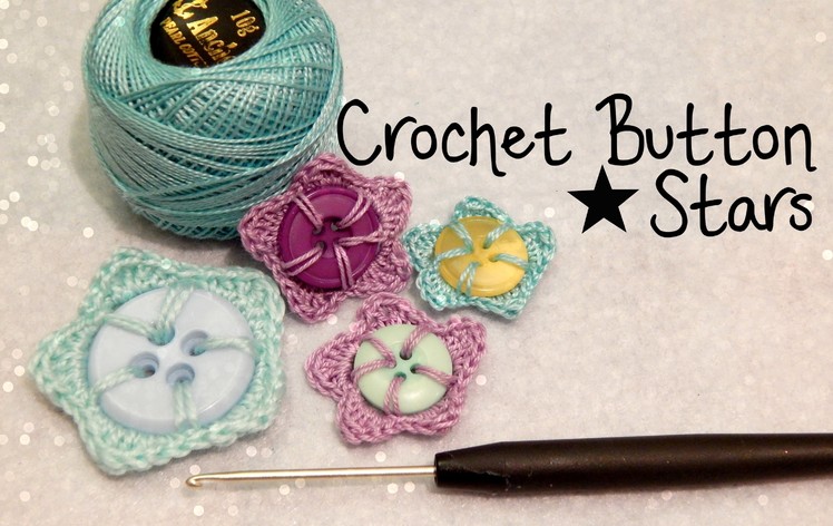 DIY Crochet Button Star How To ¦ The Corner of Craft