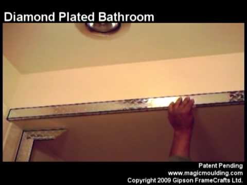 DIY Diamond Plate Bathroom Design