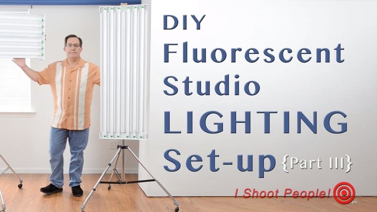 DIY Fluorescent Photography Studio Lighting - Part III - T8 Bulbs
