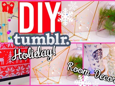DIY Holiday Room Decorations! Cute & Easy Decor Ideas!