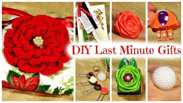 DIY Last Minute Gifts, Tutorials, How to Make