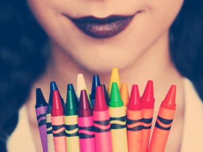 DIY: Lipstick out of CRAYONS!