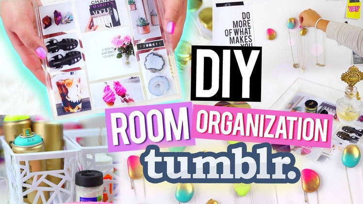 DIY Room Organization for Cheap ♥ Tumblr Inspired Decor