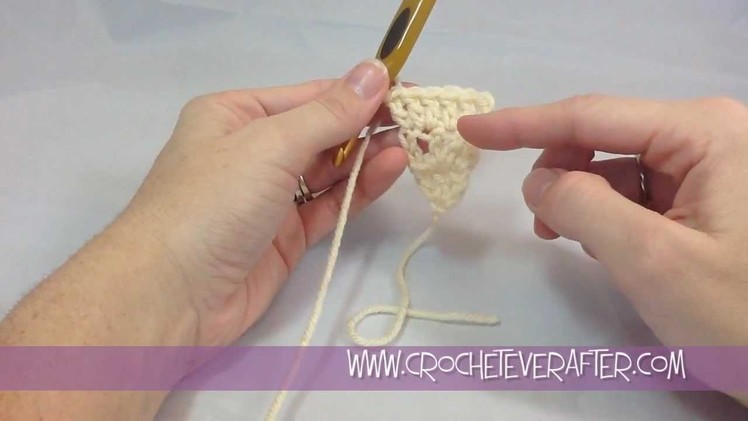 Double Crochet Tutorial #6: DC Increase in Rows