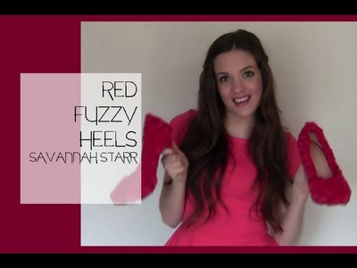 Fashion DIY: Furry Red Heels inspired by Bazaar Magazine
