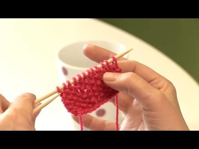 How To Create Moss Stitch