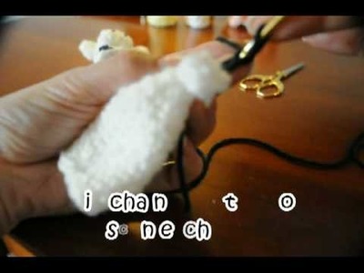 How to Crochet COW Finger Puppet #2