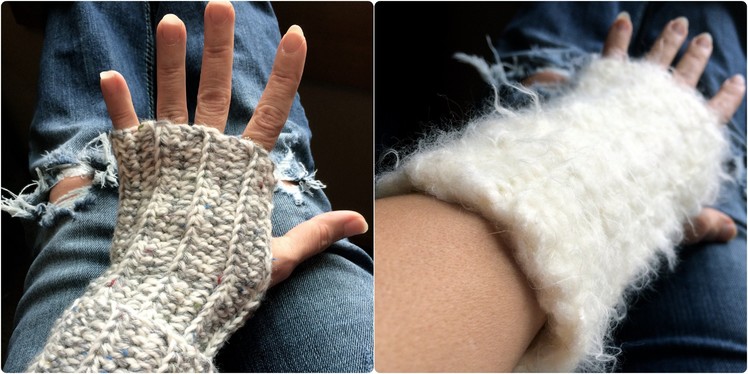 How to Crochet Seamed Fingerless Gloves: Beginner Project