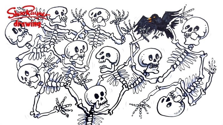 How to draw a Skeleton Tree