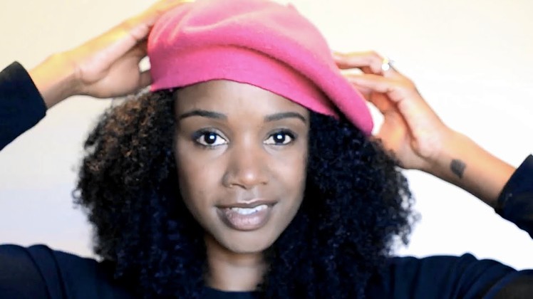 How to fit a hat on natural hair | Nik Scott