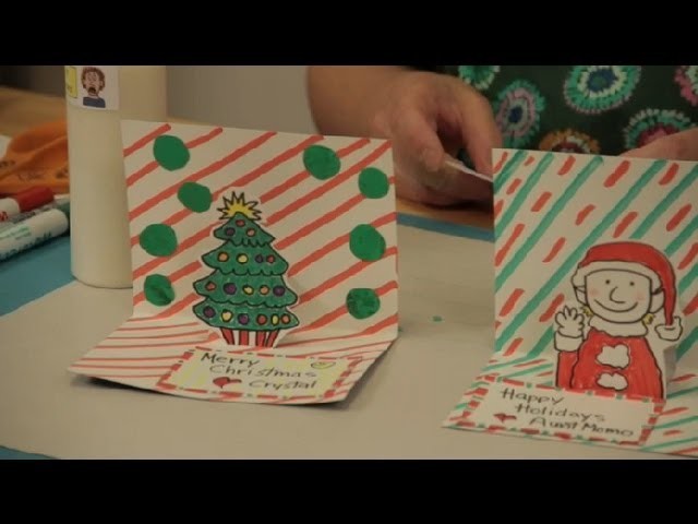 How to Make 3-D Christmas Cards : Christmas Crafts