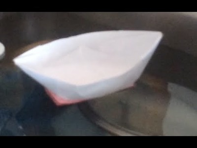 How To Make A Paper Boat That Floats In Water