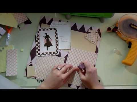 How To Use Cards or Gifts In Scrapbook Layouts