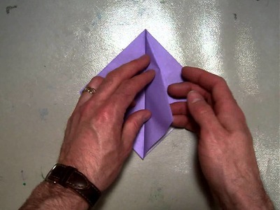 Origami Bird book mark.MOV