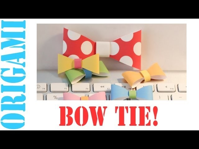 Origami Daily - 141: Ribbon (Bow) - TCGames [HD]