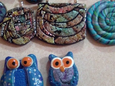 Polymer Clay and Paper Beads