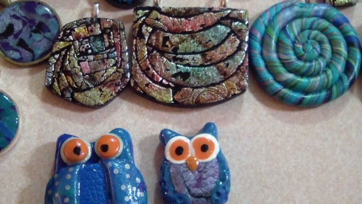 Polymer Clay and Paper Beads
