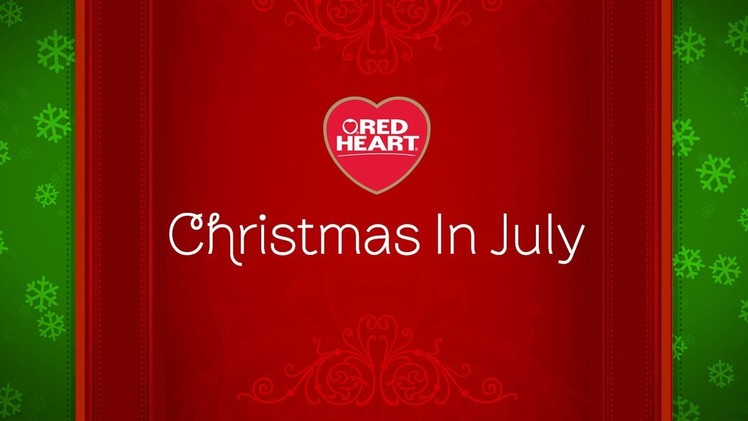 Red Heart's Christmas in July Patterns