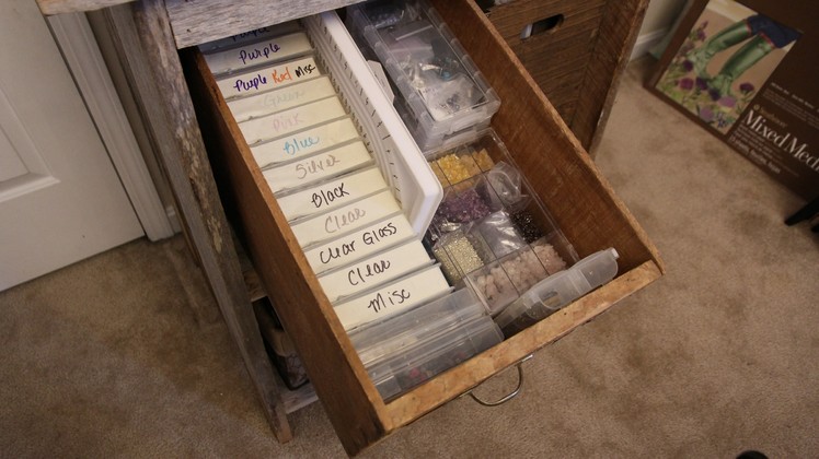 Repurpose old VHS cases into Sturdy Bead Storage