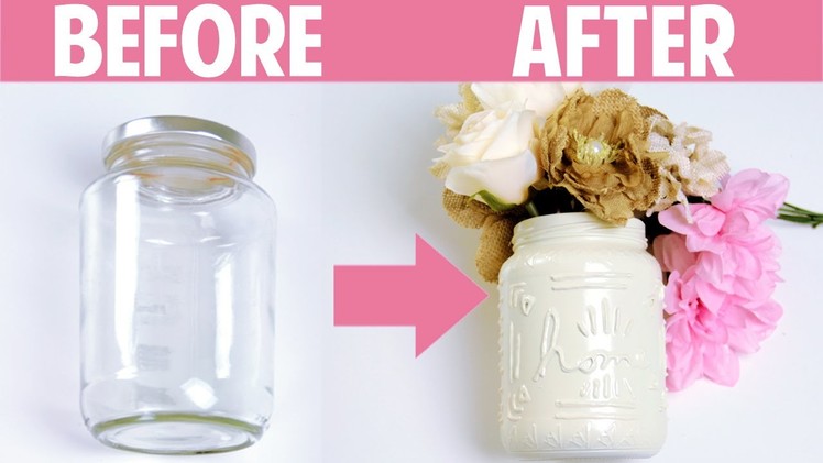 Spring Room Decor: DIY Jar Crafts - What To Do With Old Jars | DecorateYou