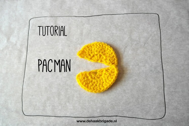 Tutorial: Crochet your own Pacman (English version)