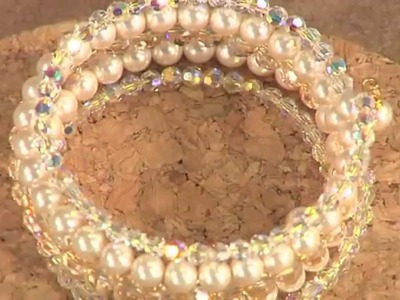 2111-3 Katie Hacker shares beaded wedding accessory ideas on Beads, Baubles & Jewels