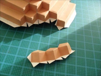 8-Bit Goomba Papercraft Instructions