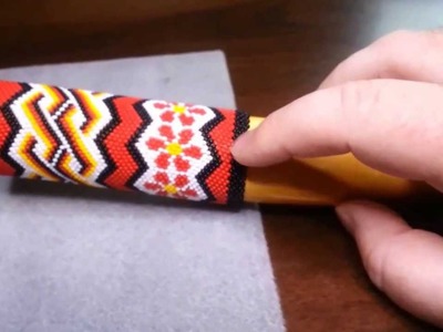 Beading:  First Stick End Cover