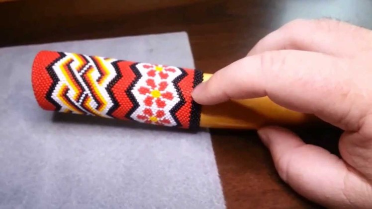 Beading:  First Stick End Cover