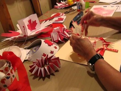 Canada Day Arts and Crafts - Nans Crafts Episode 6