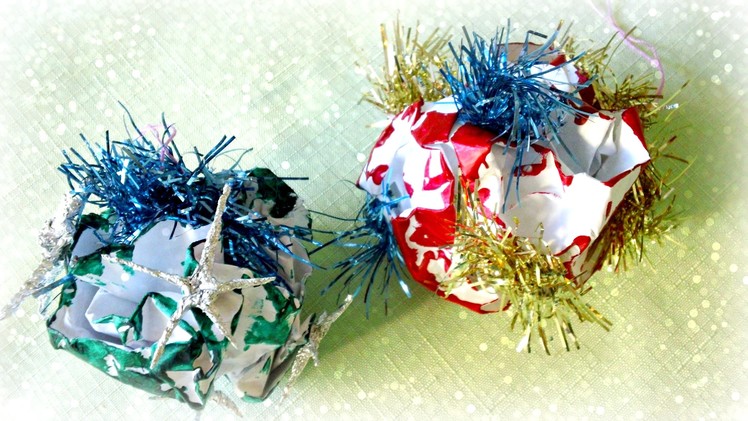 *Christmas Decorations DIY* Paper Ornaments!