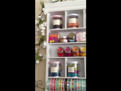 Craft Room  Tour Part 2 of 3. Angel's Purple Pantry (Cali Edition)
