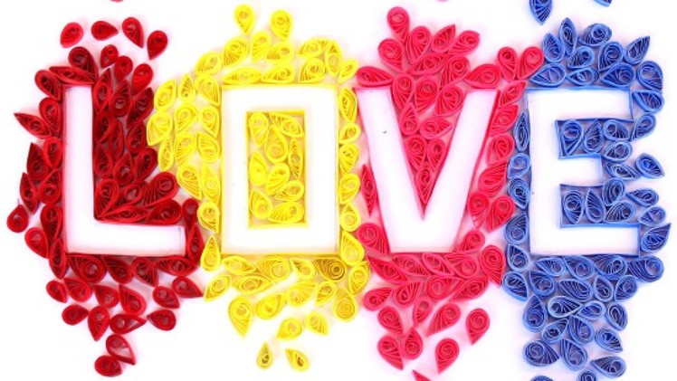 Create Beautiful Quilled Letter Art  - Crafts - Guidecentral