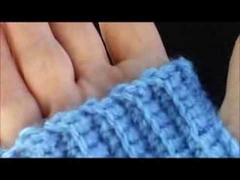 Crochet wrist warmer instructions