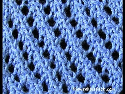Diagonal Lace
