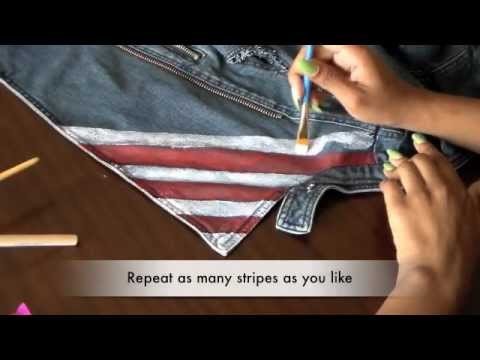 DIY - American Flag Vest