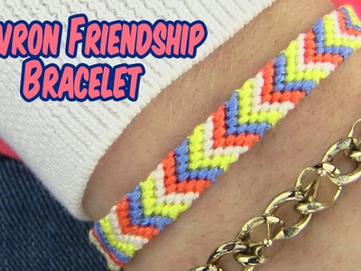 DIY Chevron Friendship Bracelet