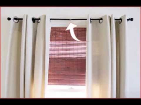 DIY curtain rod ideas