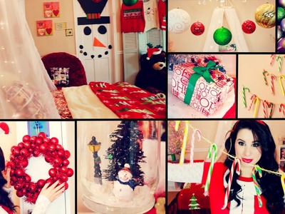 DIY Cute Christmas Room Decor and Organization | Easy Dollar Store DIYS!
