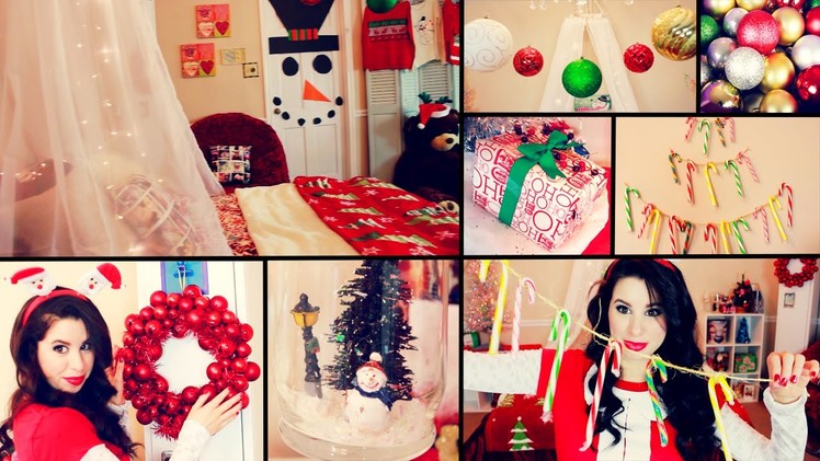 DIY Cute Christmas Room Decor and Organization | Easy Dollar Store DIYS!