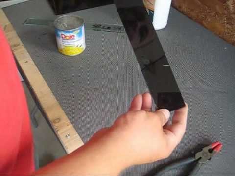 DIY Glass Tile Back Spash