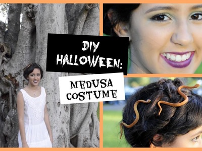 DIY Halloween: Medusa Costume + Hair + Makeup